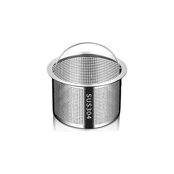 Inf Filtro Lavello Cucina In Acciaio Inox - Cestello Filtro 5Cm Per Lavello-image