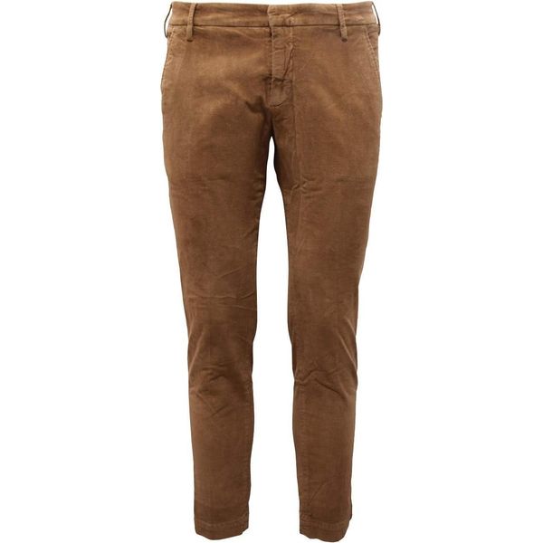 8727AR Pantalone Velluto Uomo Entre Amis Man Velvet Trousers-image