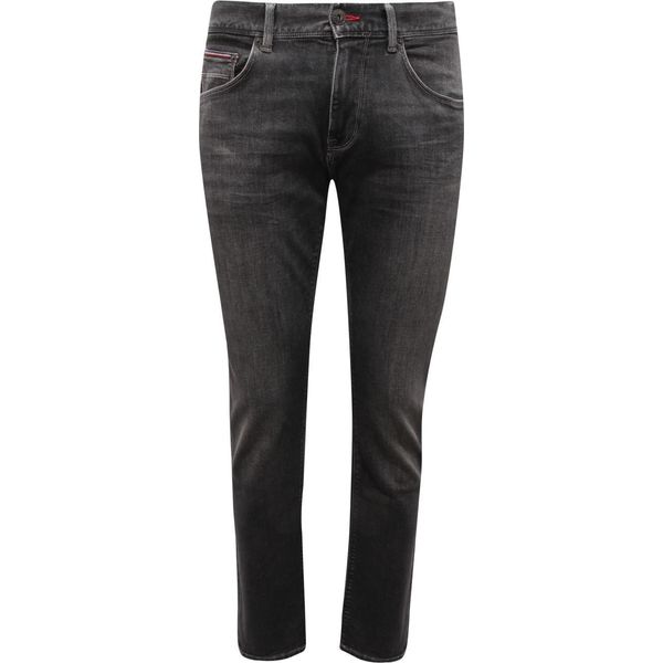M2198 Jeans Uomo Tommy Hilfiger Man Denim Trousers Black-image