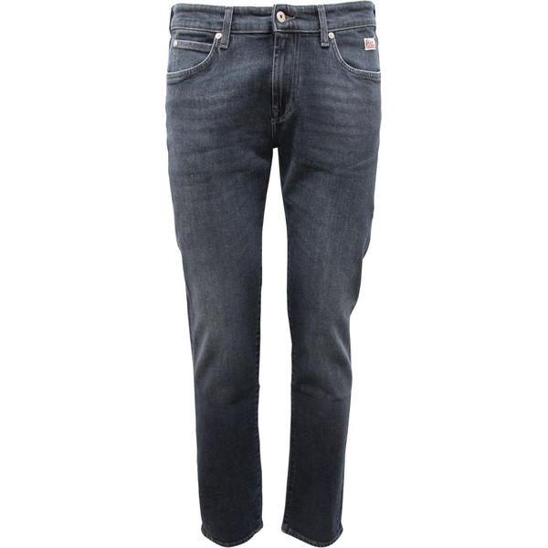 4787AU Jeans Uomo Roy Roger's 517 Man Trousers Blue/Black-image