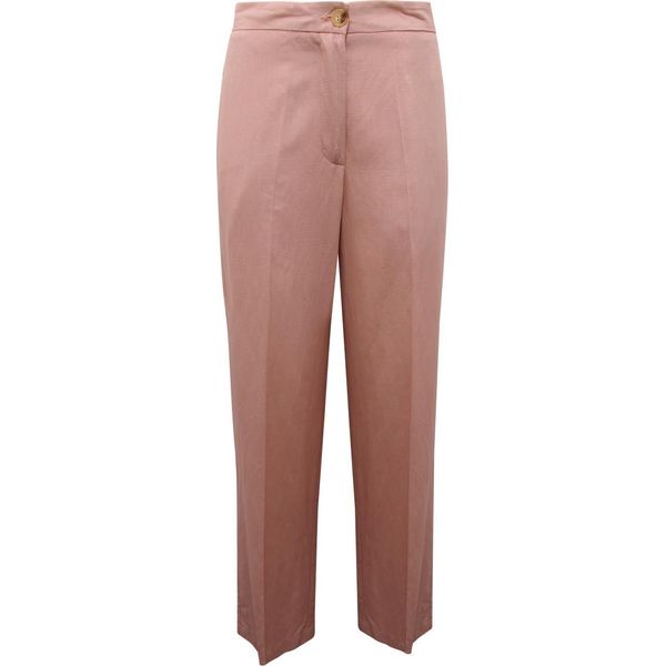 N7067 Pantalone Donna Vicolo Woman Linen Blend Trousers-image