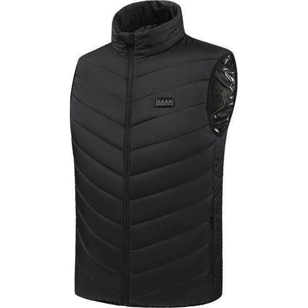 Inf Gilet Riscaldato Usb Nero - 3 Livelli, Riscaldamento Rapido, 10 Ore Di Autonomia L-image