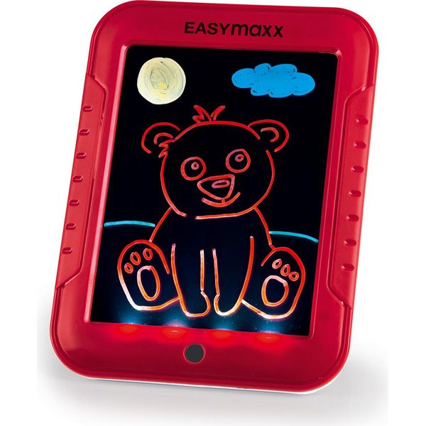 Easymaxx Malpad Magic Glow - 20 Pezzi - Riutilizzabile - Rosso-image