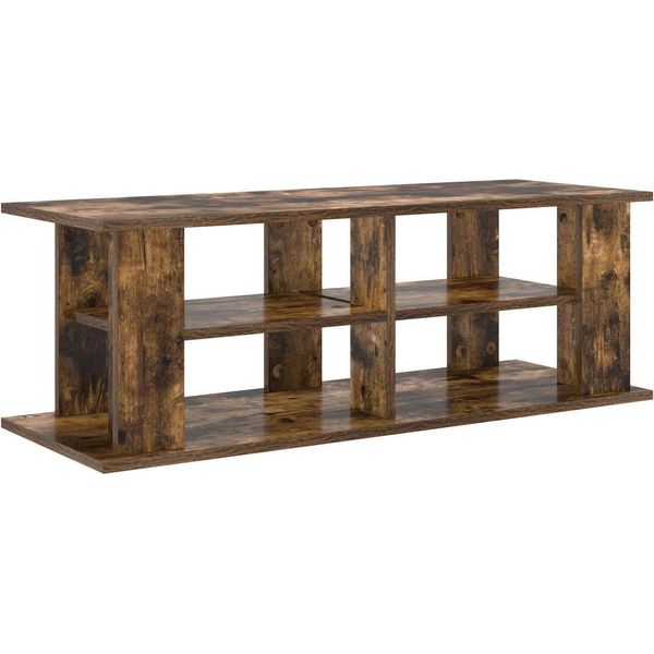 Syfax™ Supporto Tv Rovere Fumé 96 X 35 X 33,5 Cm-image