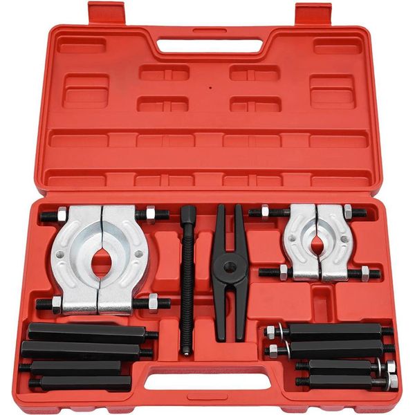 Estrattore Per Cuscinetti Per Cambi - Set Di Utensili - 12 Pezzi - Estrattore Per Cuscinetti - Smontaggio E Montaggio - Universale - Bianco-image