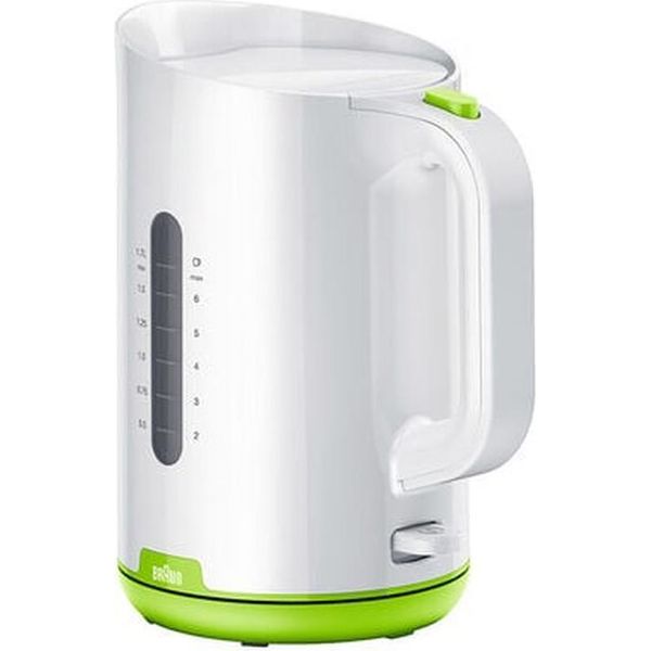 Braun Wk 1100 Bollitore Elettrico 1,7 L 2200 W Verde, Bianco-image