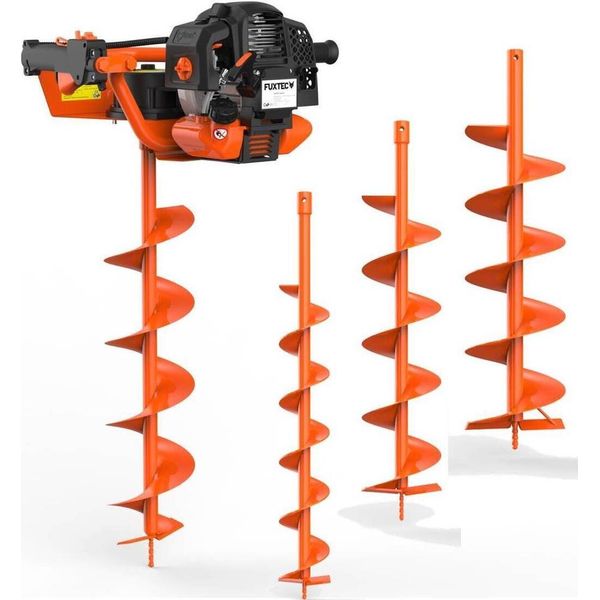 Trivella A Scoppio Mototrivella Incl. Attacchi Da 100 150 200Mm Fuxtec EB152-image