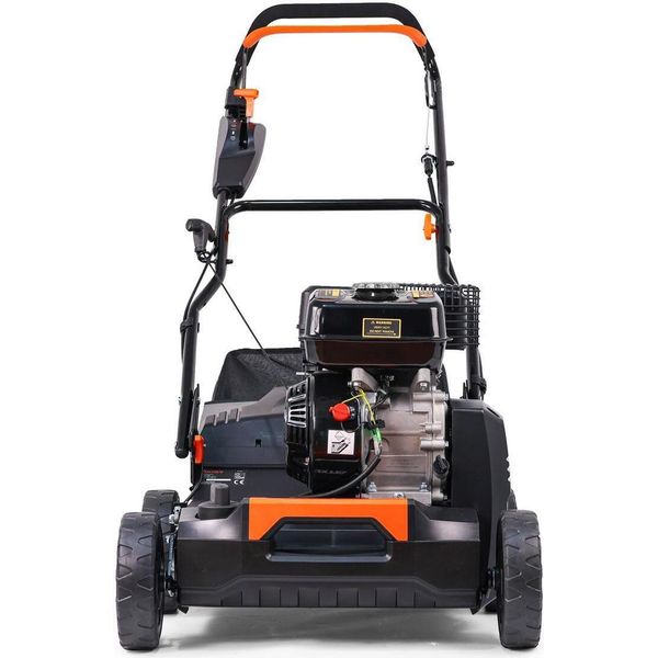 Arieggiatore Scarificatore A Scoppio Raccoglierba - Motore 4 Tempi 5.6CV - 40Cm BV240 Fuxtec-image