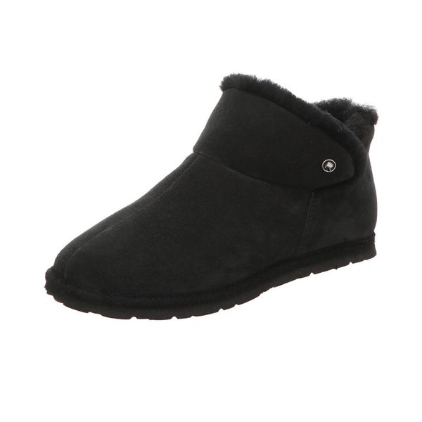 Rohde Donna Pantofola Stivaletto Slip-On Scarpa Pelle Agnello Gardena 7076, Misura:40 Eu, Colore:Nero-image