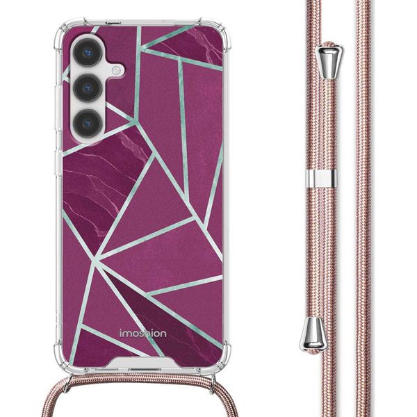 Samsung Galaxy S24 Plus Cover - Plastica - Imoshion Custodia/Copertina Morbida Con Cinturino/Copertina Posteriore - Colorata-image