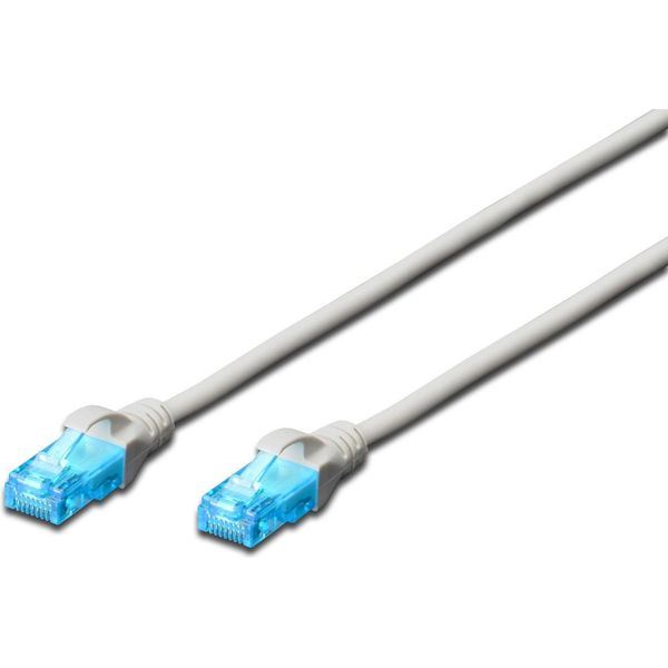 Digitus Digitus DK-1512-250 Cavo Di Rete Grigio 25 M Cat5E U/Utp (Utp)-image