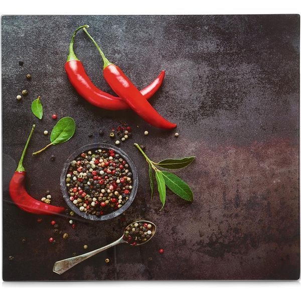 Zeller Piastra Di Copertura Per Fornelli Chili Bh 56X50 Cm Grigio Protezione Per Fornelli Schermo Per Fornelli-image