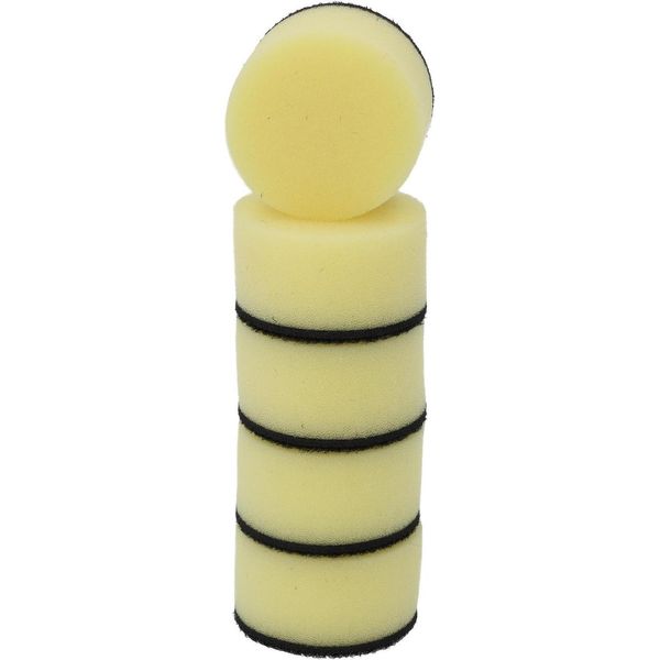 Ks Tools Tampone In Plastica Giallo Ø 50,0 Mm Confezione Da 5 Pezzi - 515.5126-image