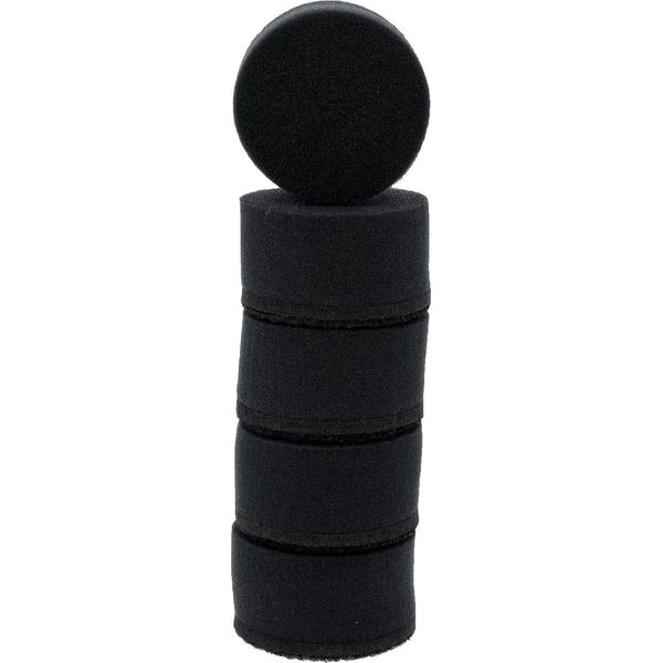 Ks Tools Tampone In Plastica Nero Ø 50,0 Mm Confezione Da 5 Pezzi - 515.5128-image