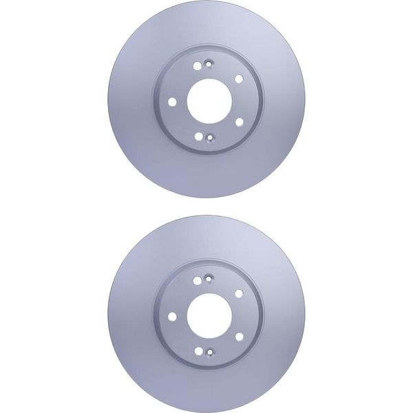 2X Disco Freno Hella 8DD 355 118-161 Per Hyundai Santa FÉ Ii (Cm) 49 1Mm 10 2Kg-image