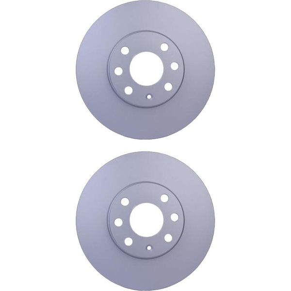 2X Hella 8DD 355 127-371 Disco Freno, Asse Anteriore-image