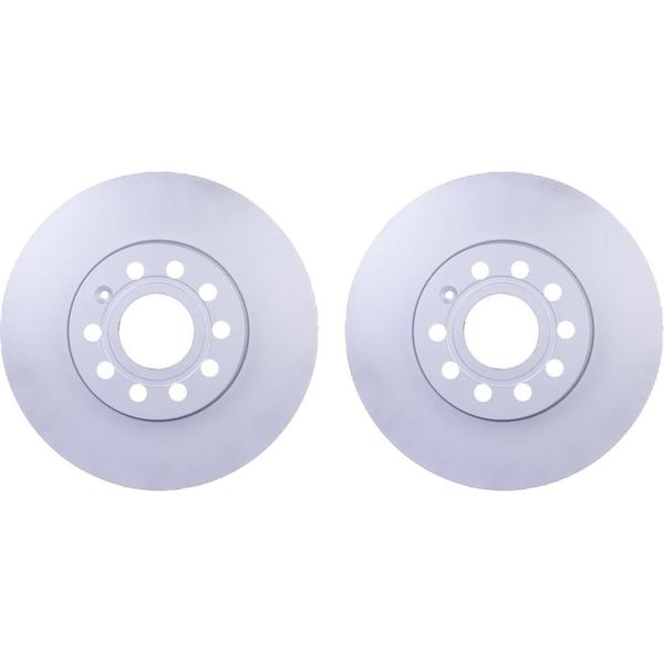 2X Hella 8DD 355 128-001 Disco Freno, Asse Anteriore-image