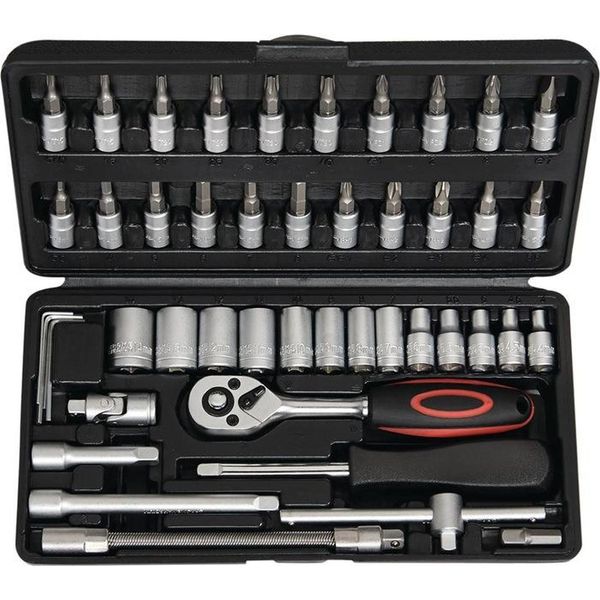 Set Di Chiavi A Bussola 45 Pz.1/4 Di Pollice Sw 4-14Mm Z.72 6KT Ora 4000802099-image