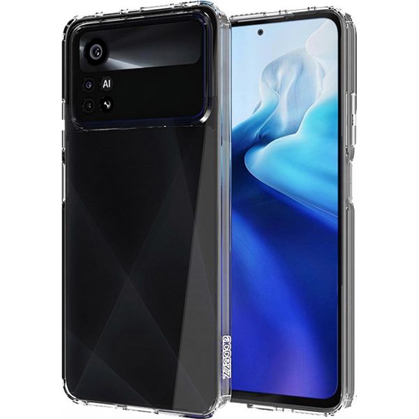Xiaomi Poco X4 Pro Sleeve - Plastica - Custodia Morbida Accezz/Copertura Posteriore - Trasparente-image