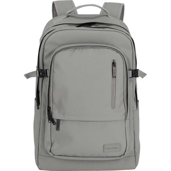 Travelite Zaino Per Il Tempo Libero Zaino Con Scomparto Per Laptop Basic Backpack 28L Light Gray Grigio-image