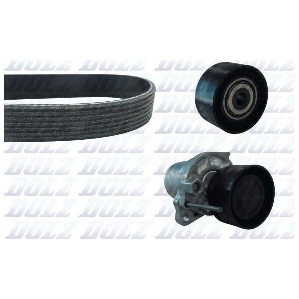 Dolz SKD200A Set Di Cinghie Trapezoidali Dentate Adatte Per MERCEDES-BENZ Vito Tourer (W447)-image