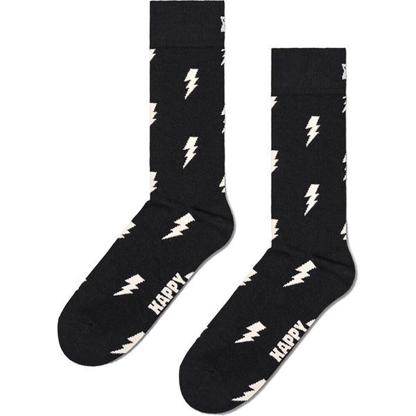 Happy Socks Flash Mezza Calza Lunga Nero Eu 36-40 Uomo Nero Eu 36-40-image