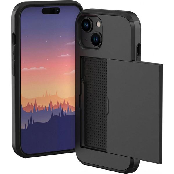 Custodia Per Iphone 15 - Plastica - Custodia Rigida/Cover Imoshion - Nero-image