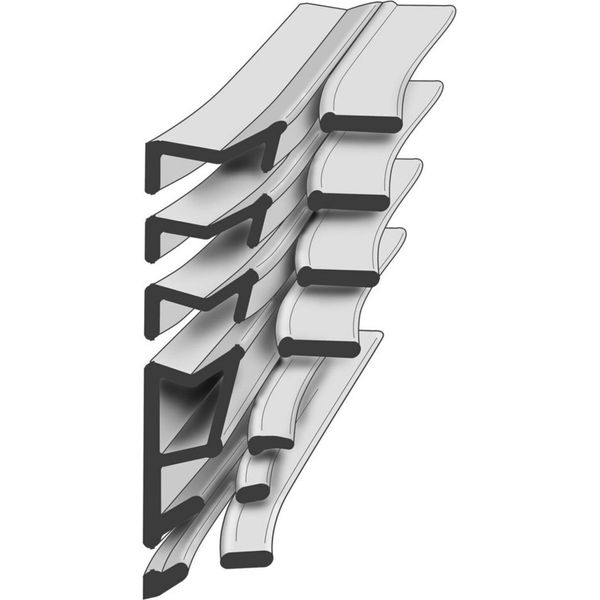 Guarnizione Per Ristrutturazione 6308AC L.6,5M Tpe Blk Marrone Scuro Ellen 6102569-image
