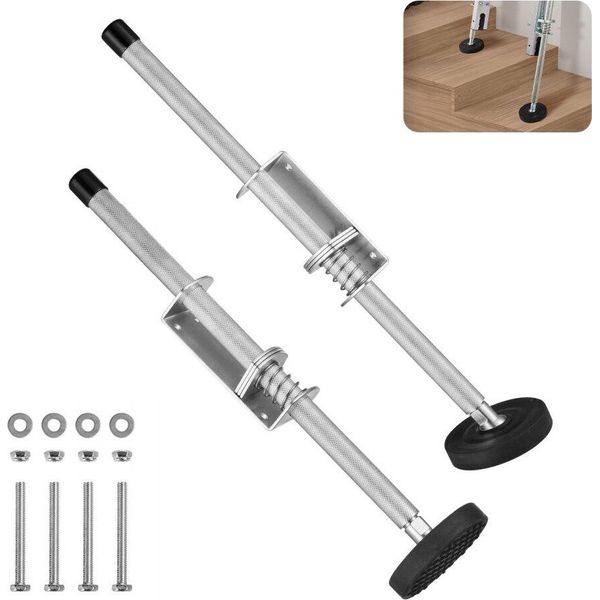 Livellamento Della Scala 249,5 Kg - Stabilizzatore Regolabile Delle Gambe Della Scala - φ97X493 Mm - Supporto Stabile Per La Massima Sicurezza Durante Il Lavoro-image