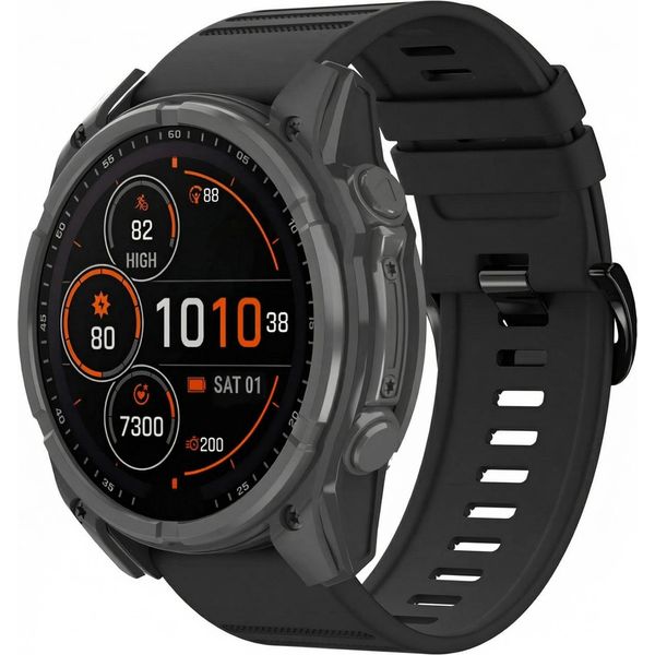Garmin Fenix 7X, Garmin Fenix 6X Pro, Garmin Fenix 6X, Garmin Fenix 5X, Garmin Enduro 3 - 51 Mm Band: Imoshion Quickfit Siliconenbandje Stripe-image