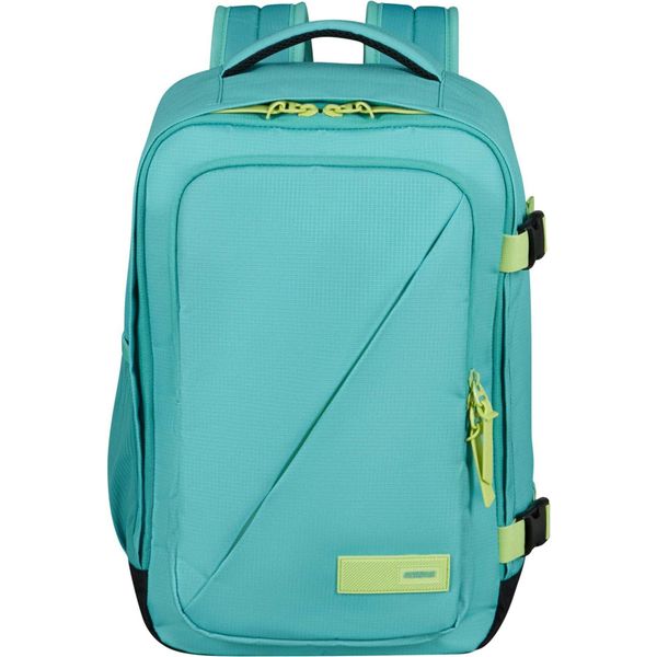 American Tourister Zaino Borsa Da Viaggio Take2Cabin Casual Backpack 24L Dusty Turquoise / Lime Turchese-image