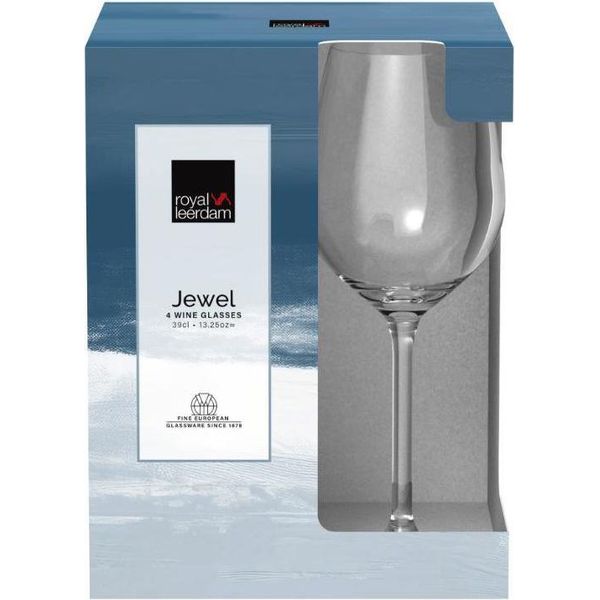 Set Di 4 Bicchieri Da Vino Royal Leerdam - Bicchieri Multicolore Da 38Cl-image