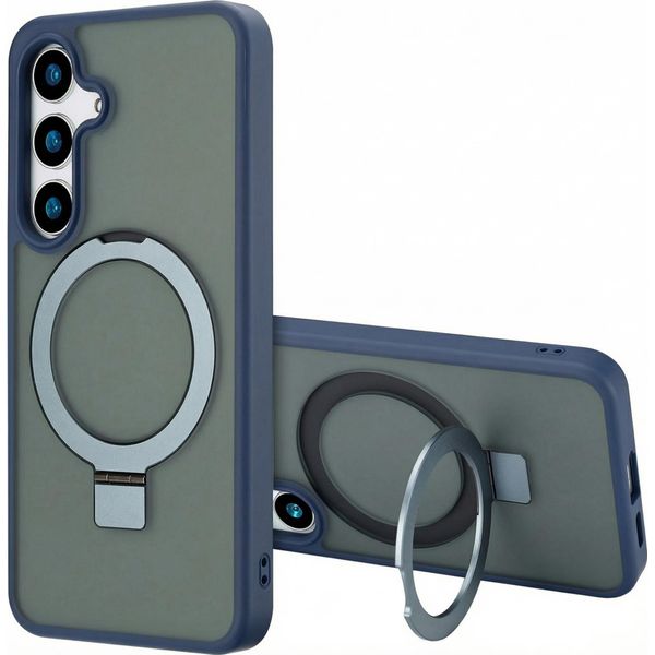 Samsung Galaxy S24 Cover - Plastica - Custodia Rigida/Copertura Posteriore Accezz - Blu-image