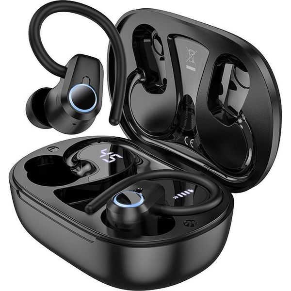 Hoco EQ8 Pure Joy Headset Wireless In-Ear Calls/Music Bluetooth Black-image