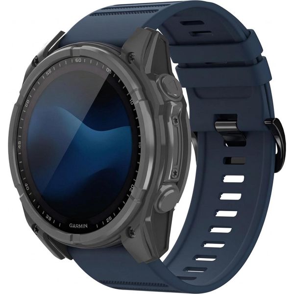 Garmin Fenix 7X, Garmin Fenix 6X Pro, Garmin Fenix 6X, Garmin Fenix 5X, Garmin Enduro 3 - 51 Mm Band: Imoshion Quickfit Siliconenbandje Stripe-image