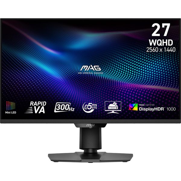 Msi Mag 274QPF X30MV Monitor Pc 27 Pollici 2560 X 1440 Pixel Wide Quad Hd Lcd Nero-image