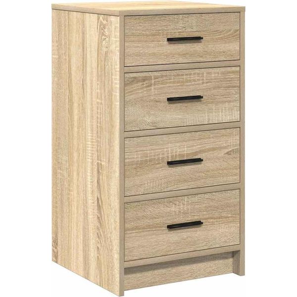 Syfax™ Credenza Rovere Sonoma 40 X 41 X 75 Cm Legno Multistrato-image
