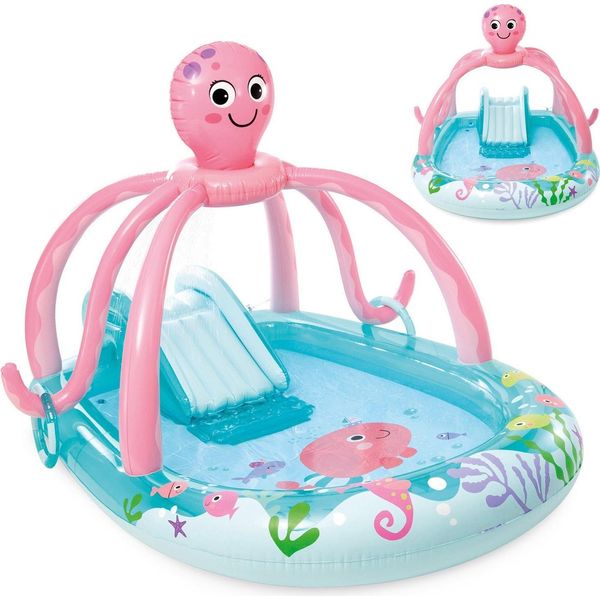 Parco Giochi Gonfiabile Con Allegro Polipo Intex 56138-image