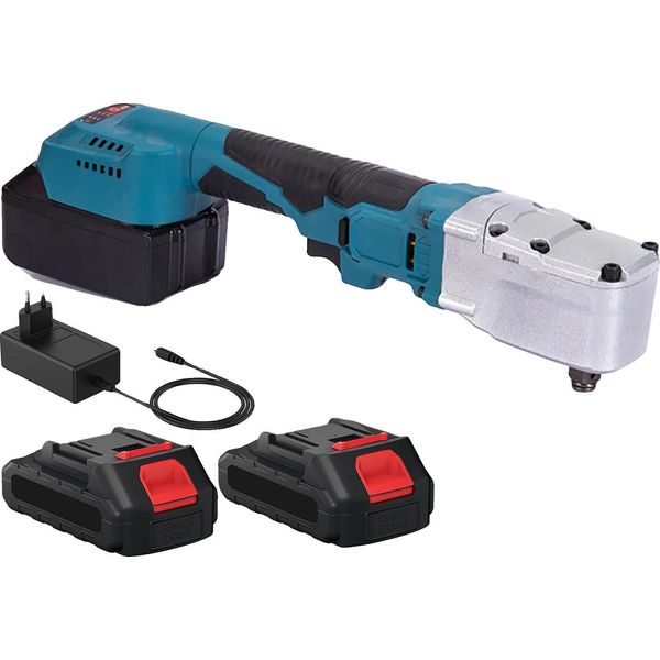 Avvitatore A Impulsi A Batteria, Coppia 1000 Nm, Batteria Ricaricabile, Blu, Eu-image