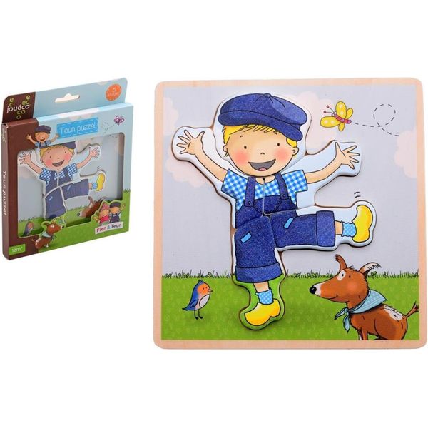 Puzzle In Legno Fien & Teun - 5Dlg.-image
