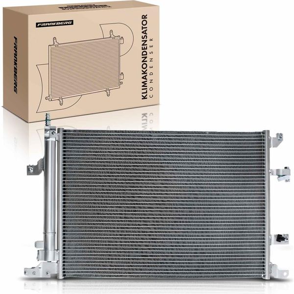 Frankberg 1X Condensatore Aria Condizionata Per Volvo S60 I 384 S80 I 184 Ts Xy V70 Ii 285 P80 Sw-image