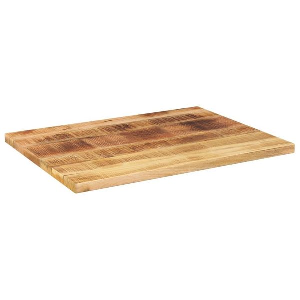 Syfax™ Piano Per Tavolo 90X60X3,8 Cm Rettangolare Legno Mango Grezzo-image