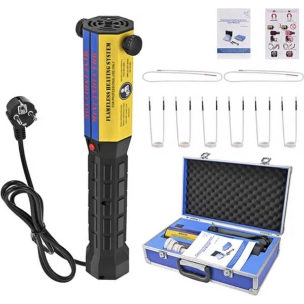 Riscaldatore A Induzione Magnetica Happyment - 1000W - Riscaldatore A Induzione A Vite - Kit Di Rimozione Delle Viti Arrugginite-image