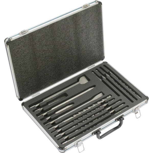Set Di Punte E Scalpelli Makita Sds+ 17 Pezzi - B-64680-image