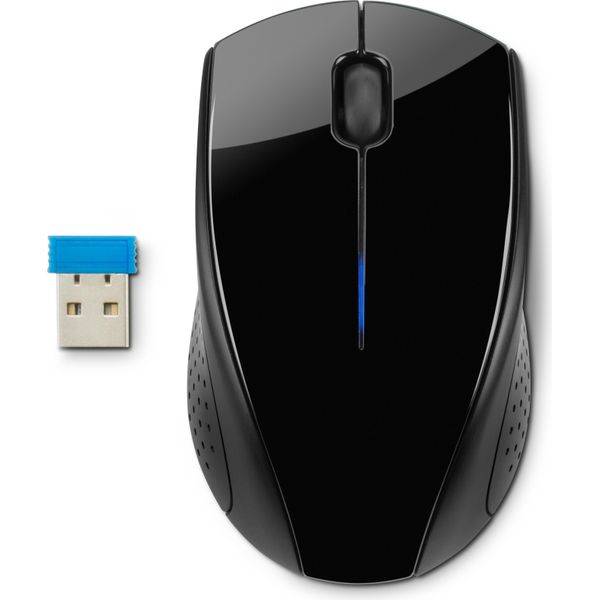 Hp Maus 220 Rechts-/LinkshäNdig Optisch Kabellos Schwarz-image