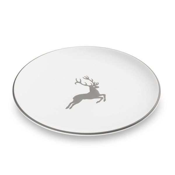 Ceramica Gmundner Cervo Grigio, Piatto Da Portata Coppa (Ø 25 Cm)-image