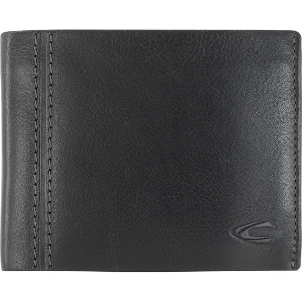 Portafoglio Camel Active Billfold Portafoglio Da Uomo Formato Landscape, Pelle Nera Nero Bilbao-image