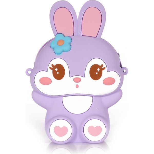 Ogi Mogi Toys Purple Bunny Fidget Toys | Giocattoli Sensoriali Con Design Colorato | Figetttoys | Borsa A Tracolla Ragazze E Adulti | Giocattoli Sensoriali Fidget In Silicone-image