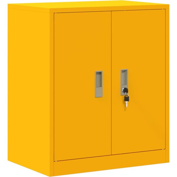 Syfax™ Armadio Giallo Senape 60 X 40 X 70 Cm Acciaio-image