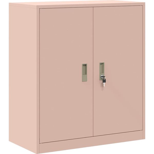 Syfax™ Armadio Rosa 80 X 40 X 90 Cm Acciaio-image